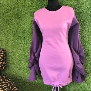 Purple dress
